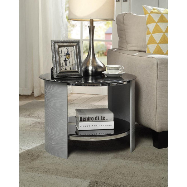 Curve Glass Top Coffee Table